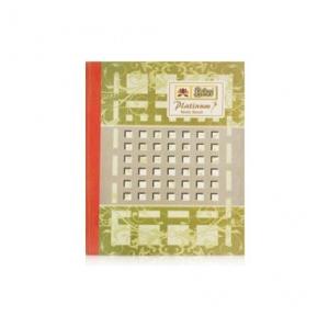 Lotus Fancy Platinum Note Book, Size: 20.5x16.5 cm (400 Pages)